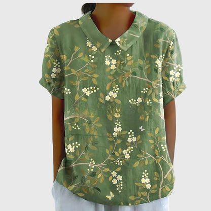 Elegant Floral Blouse for Women