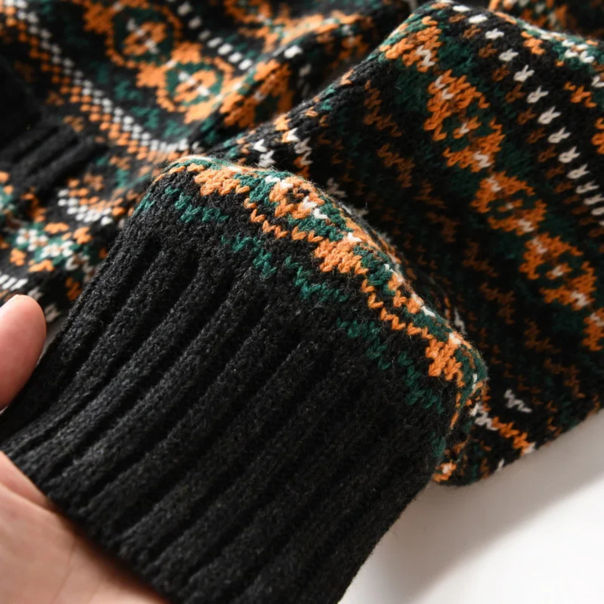 Classic Mens Vintage Style Knit Cardigan Sweater