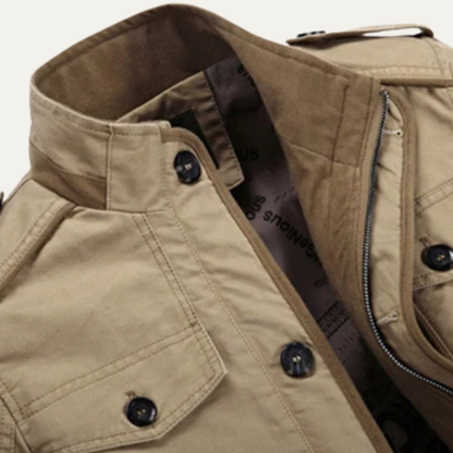 Classic Men's Waterproof Trench Coat Jacket