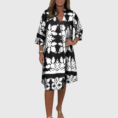 Pretty Floral Party Dress for Women