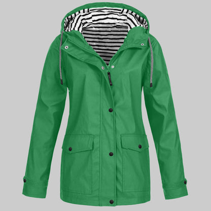Rainproof and Breathable Ladies Coat