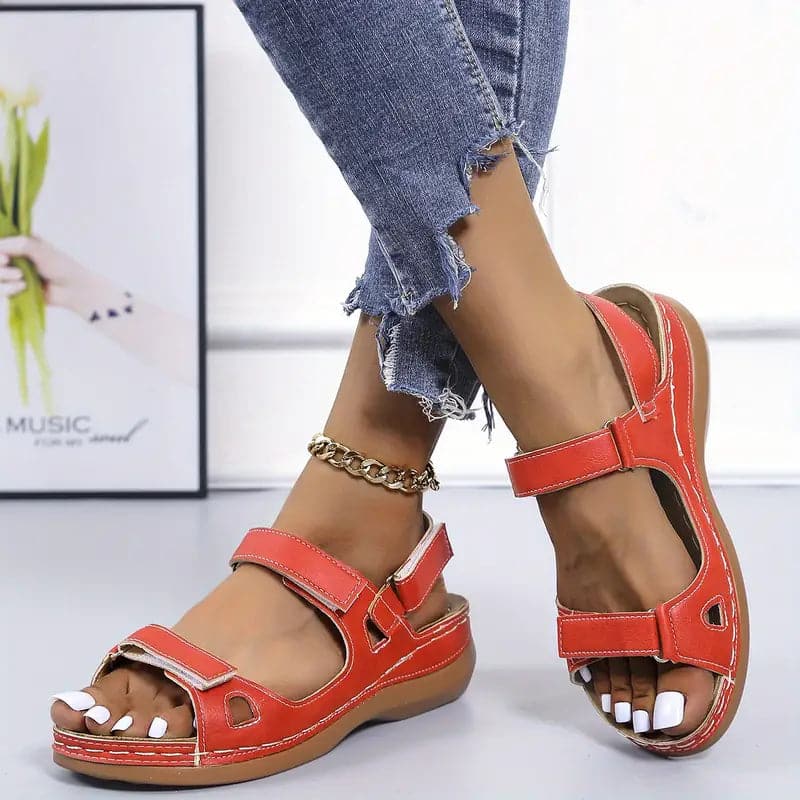 Comfortable Women's Open Toe Sandals with Adjustable Straps