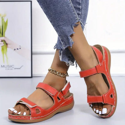 Comfortable Women's Open Toe Sandals with Adjustable Straps
