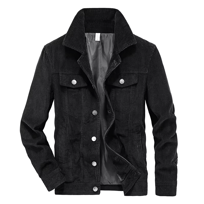 Classic Fit Button Down Jacket