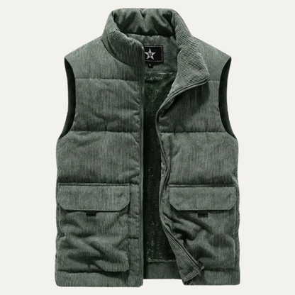 Thermal Insulated Men's Padded Vest Jacket