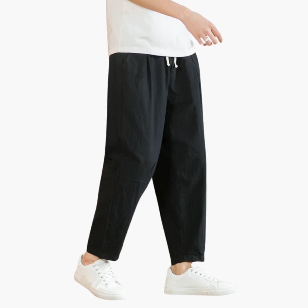 Relaxed Fit Mens Casual Pants