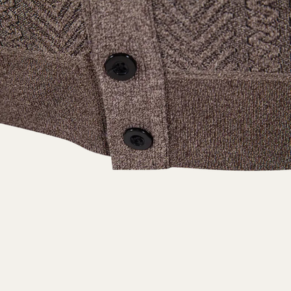 Comfortable Men's V Neck Soft Knit Sweater