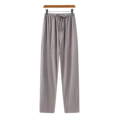 Relaxed Fit Linen Trousers