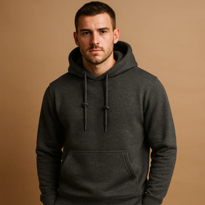 Comfortable Men's Hooded Sweatshirt with Pocket