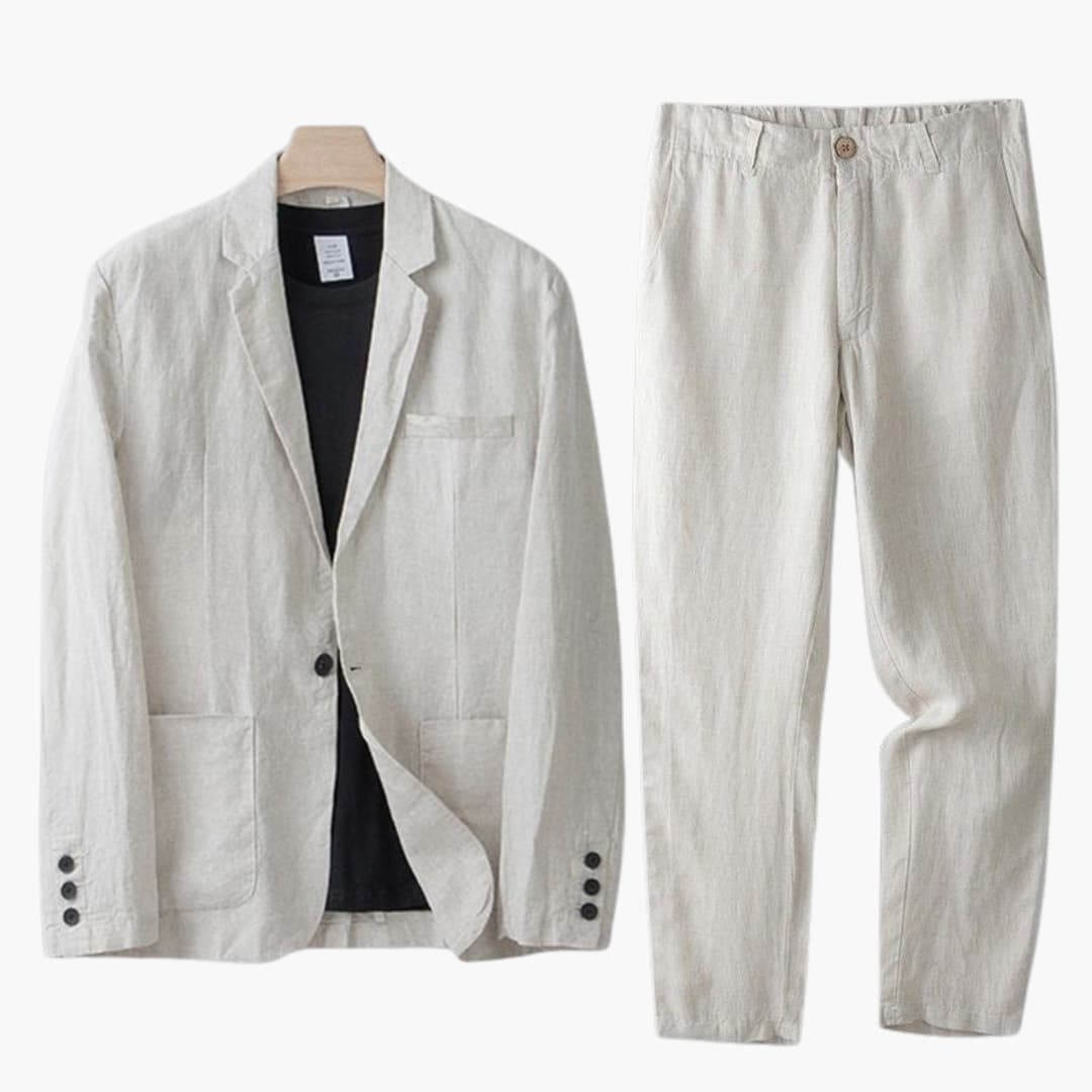 Classic 2 Piece Suit Set for Men - Olytrend
