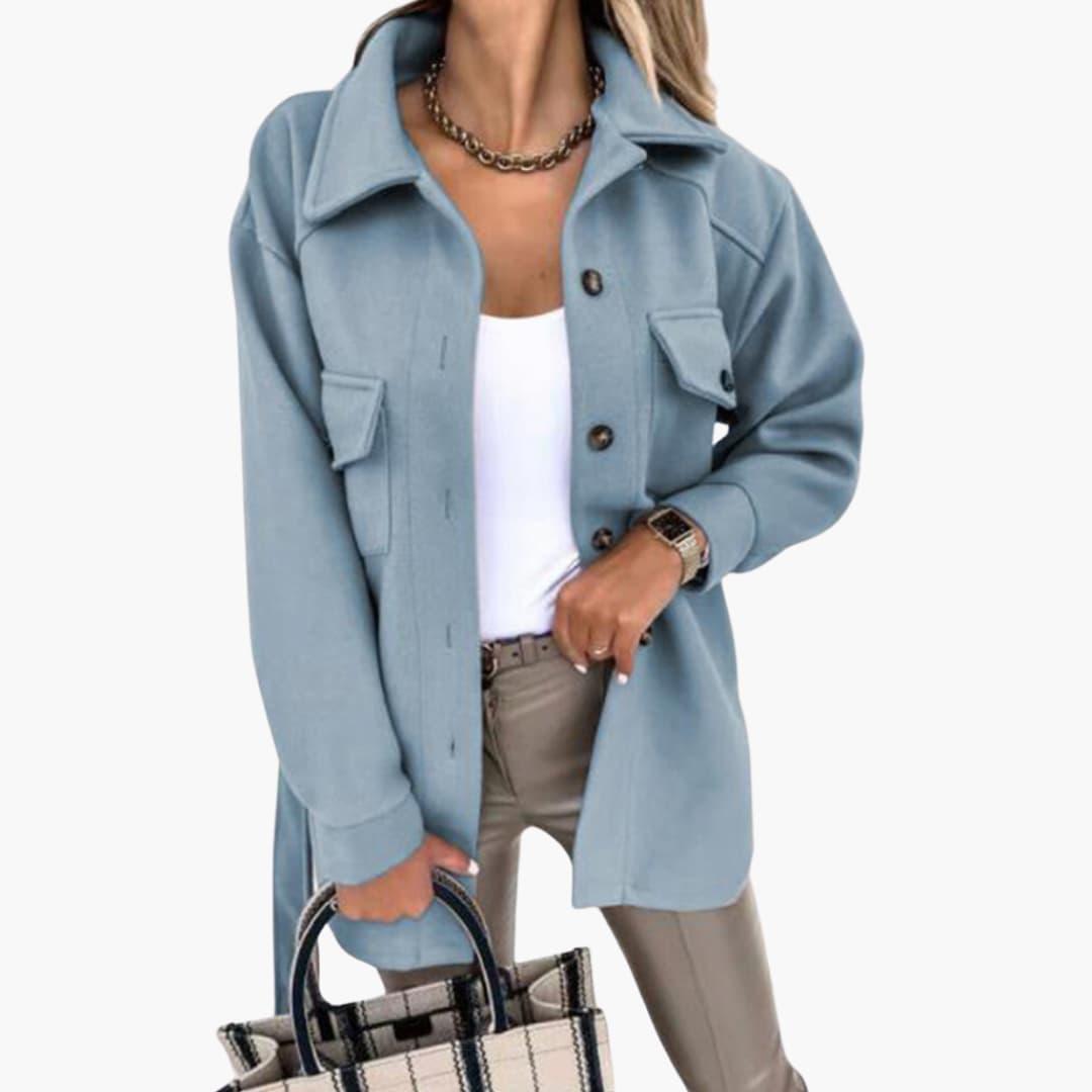 Ladies Classic Button Front Jacket