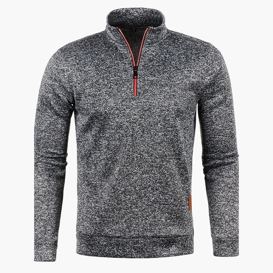 Men's Long Sleeve Half Zip Sweatshirt