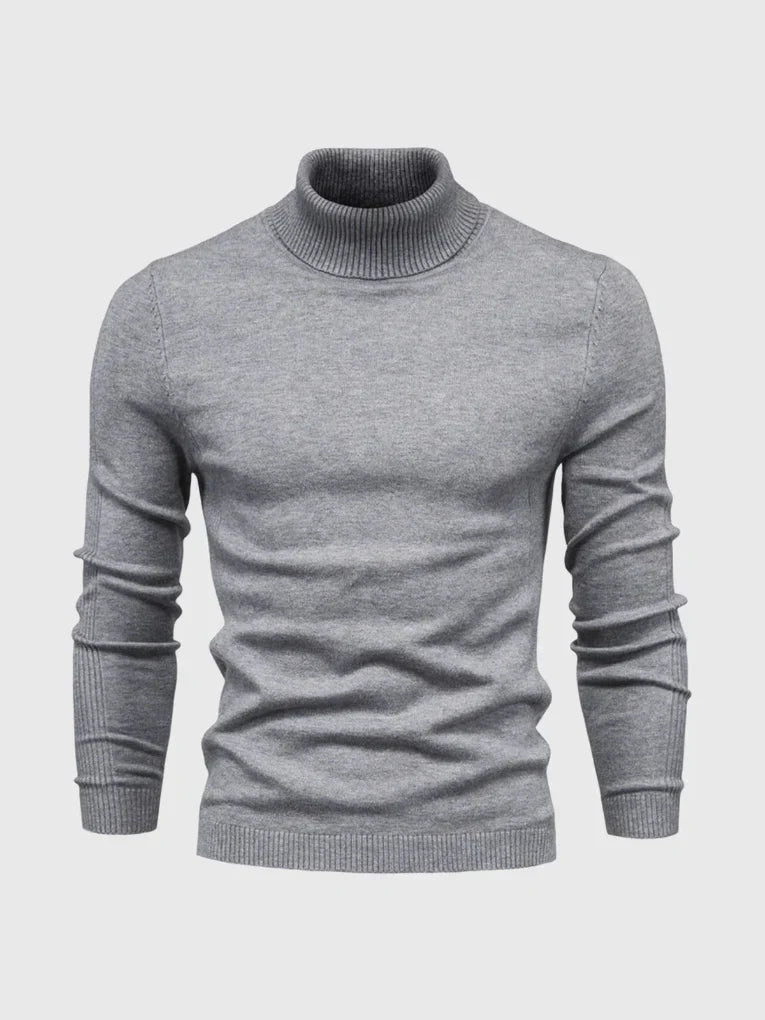 Soft Crew Neck Knit Sweater for Men