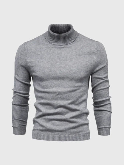 Soft Crew Neck Knit Sweater for Men
