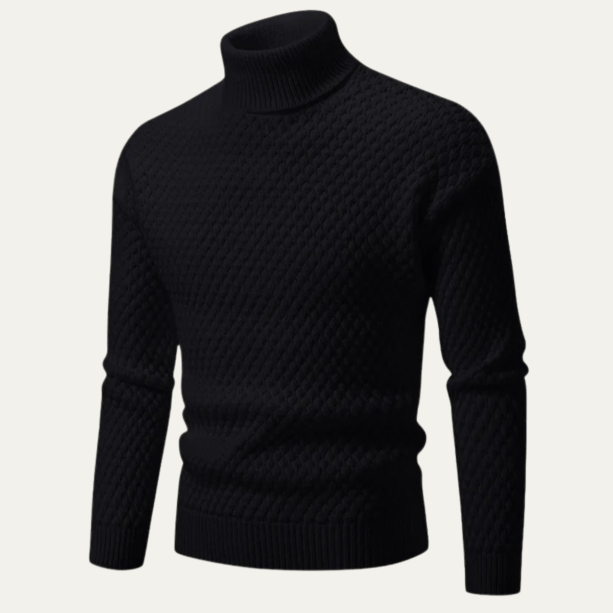 Cozy Mens Thick Cable Knit Sweater