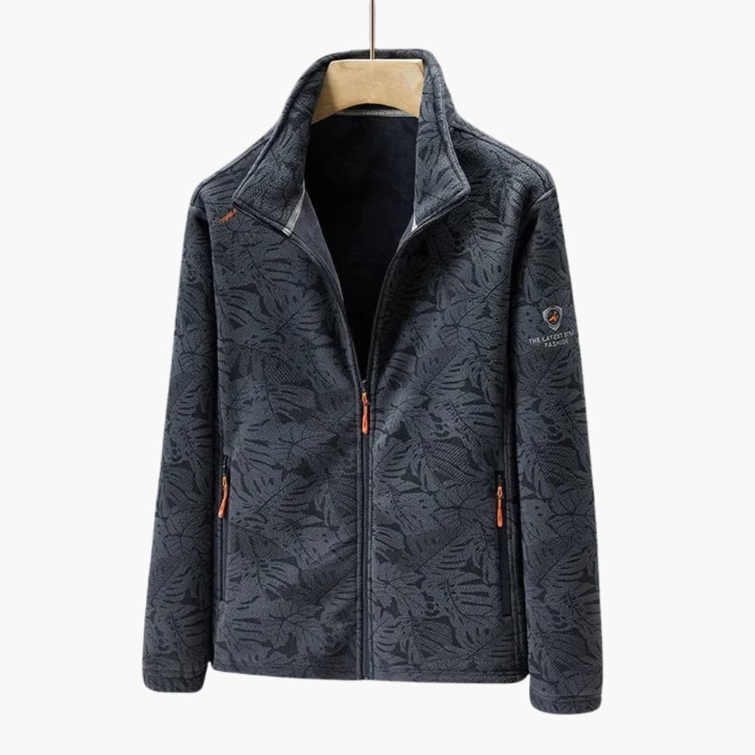 Waterproof Zip Up Jacket with Pockets