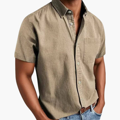 Casual Spring Summer Short Sleeve Shirt