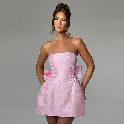Glamorous Evening Halter Neck Dress
