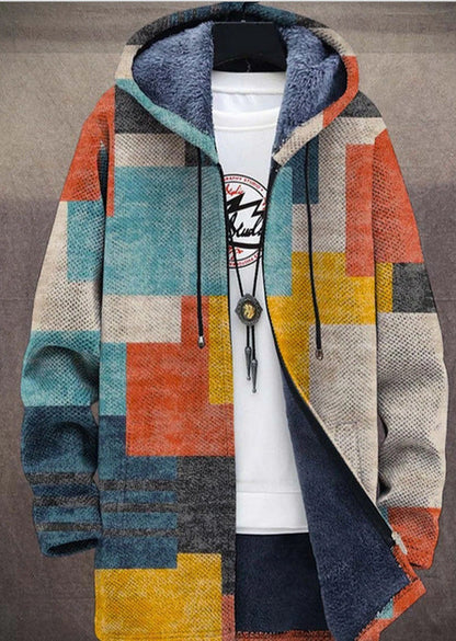 Classic Multicolor Mens Quilted Vest