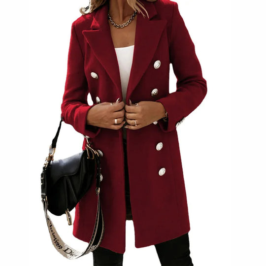 Ladies Classic Winter Overcoat