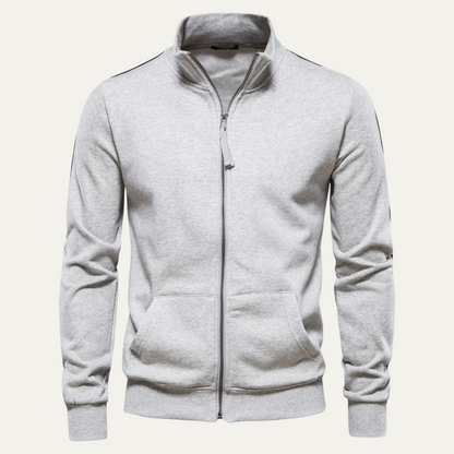 Men's Classic Zip Up Lightweight Windbreaker Jacket