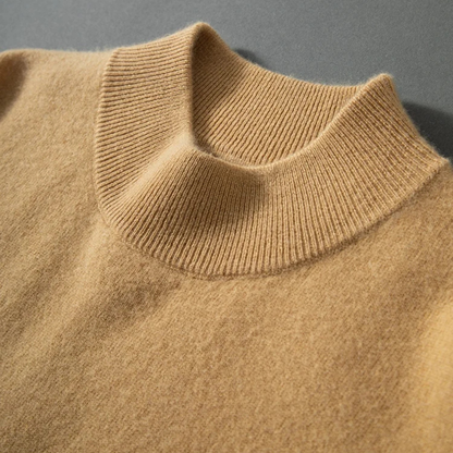 Premium Men's Soft Cashmere Crew Sweater