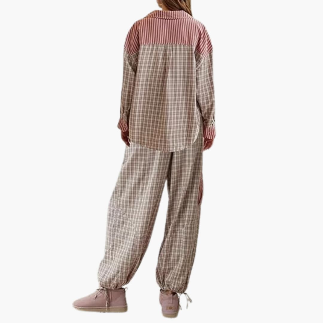 Comfortable Sleepwear Set for Women with Soft Pants