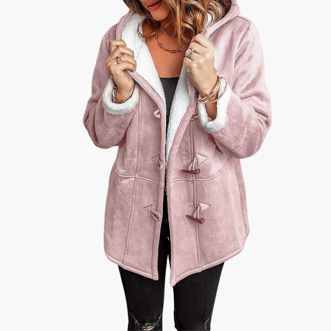 Ladies Waterproof Hooded Parka Jacket