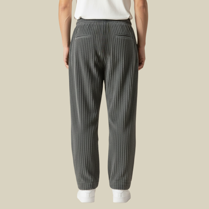 Relaxed Fit Men's Corduroy Casual Pants