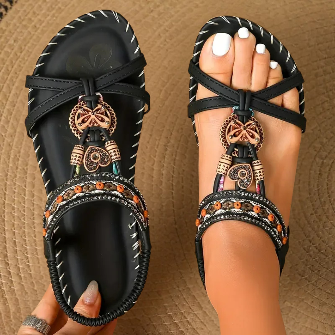 Comfortable Slip On Flat Sandals