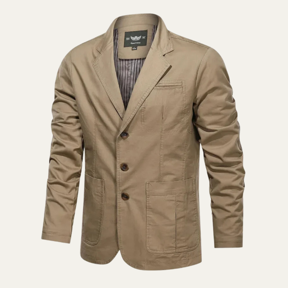 Classic Fit Men's Smart Work Jacket