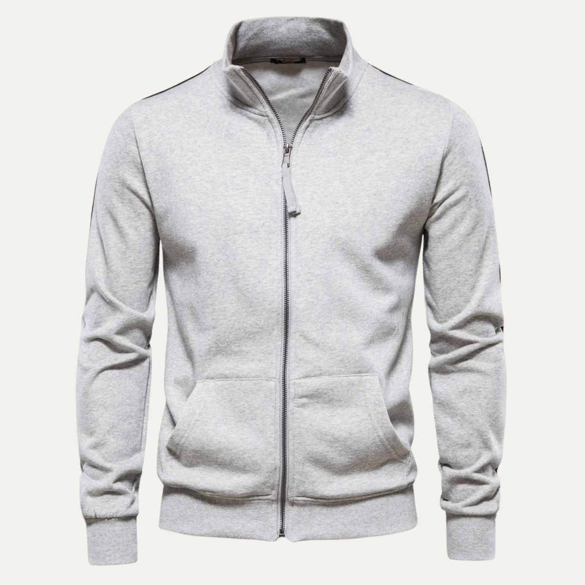 Men's Slim Fit Breathable Zipper Jacket