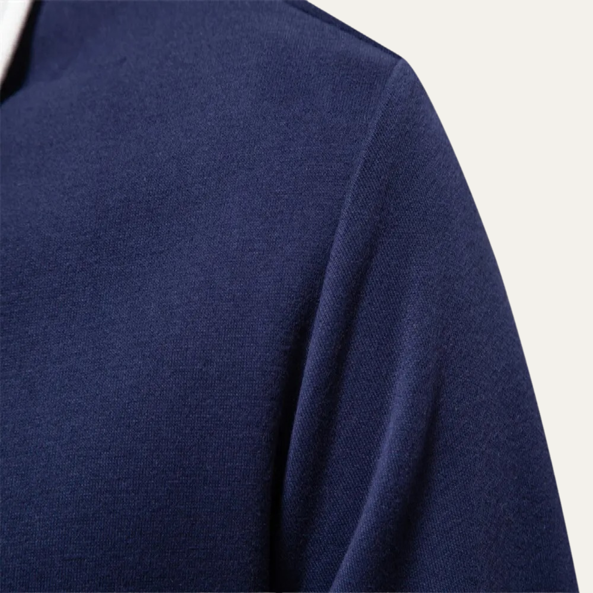 Classic Men's Relaxed Fit Polo Sweater