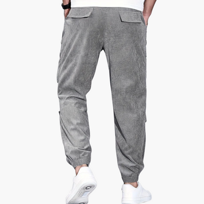 Comfortable Mens Corduroy Trousers with Pockets