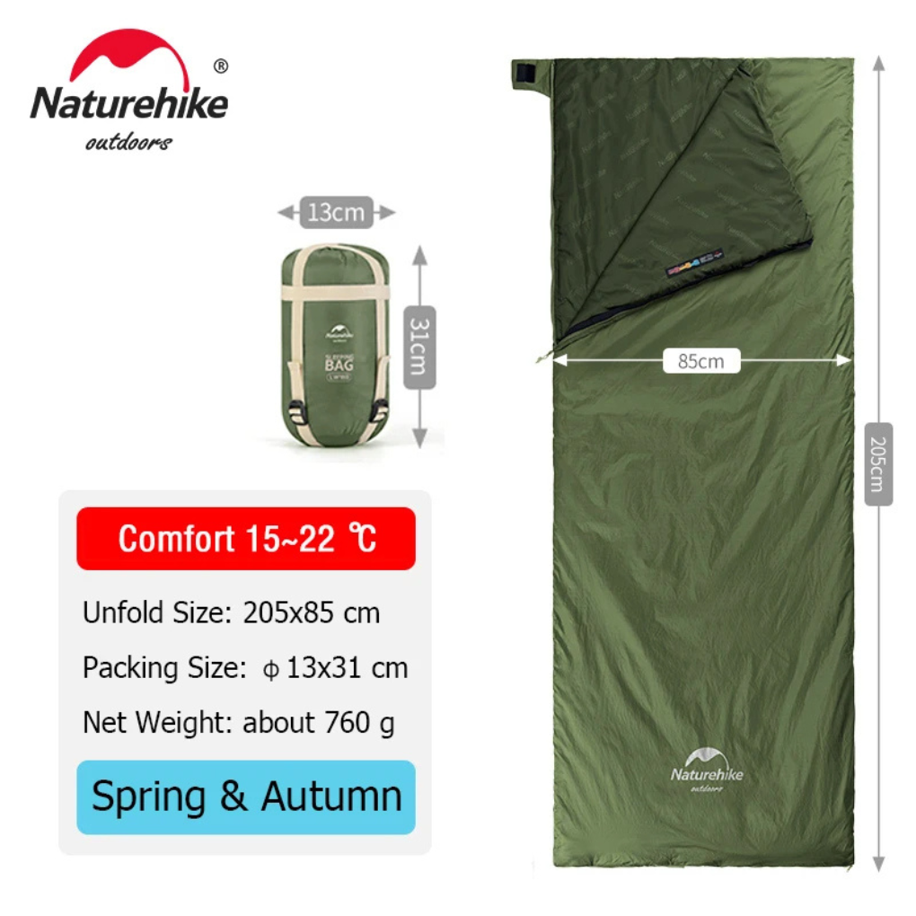 Compact Outdoor Lightweight Hiking Sleeping Bag