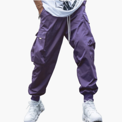Men's Comfortable Jogger Pants with Elastic Waistband