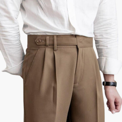 Classic Fit Pleated Dress Pants