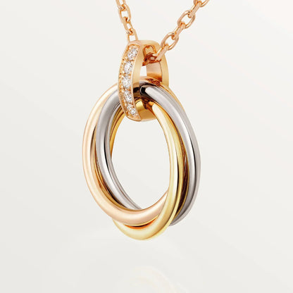 Luxury 18K Gold Plated Pendant Necklace