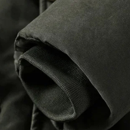 Insulated Men's Fleece Lined Hooded Winter Parka Coat