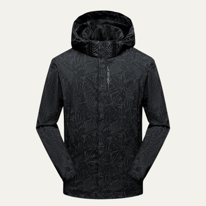 Waterproof Men's Breathable Windbreaker Hiking Jacket with Hood - Nocini