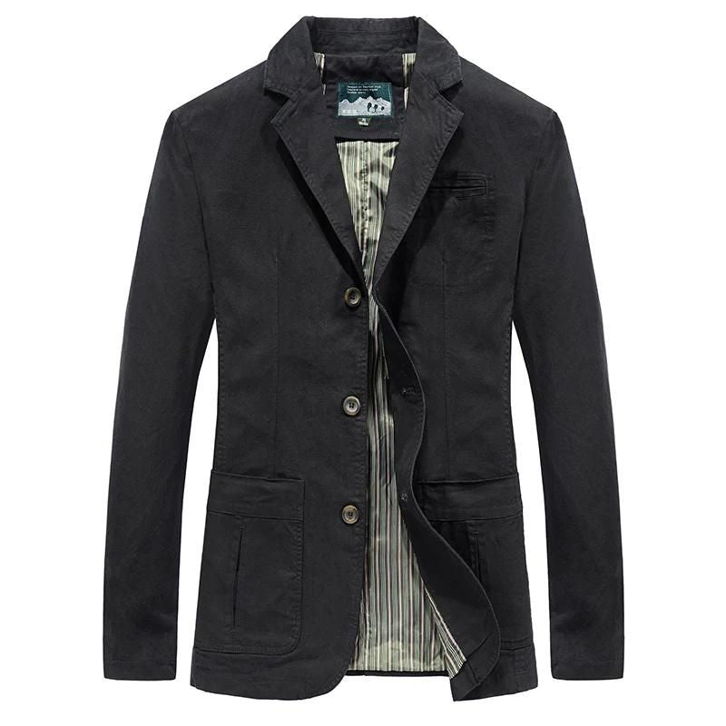 Classic Fit Men's Blazer Coat