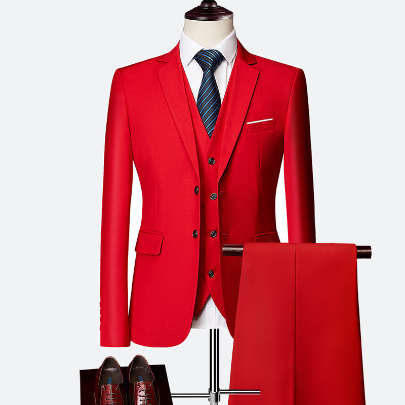 Classic 3-Piece Business Suit Set