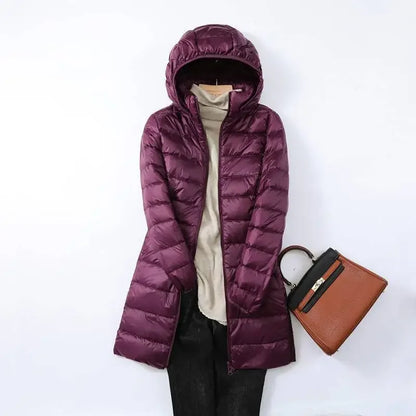 Cozy Women's Down Filled Parka Jacket