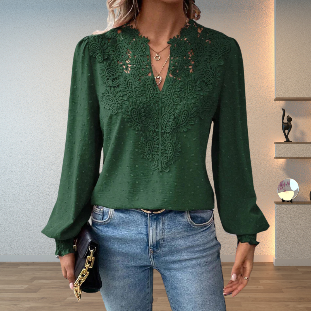 Chic Women's Breathable Blouse