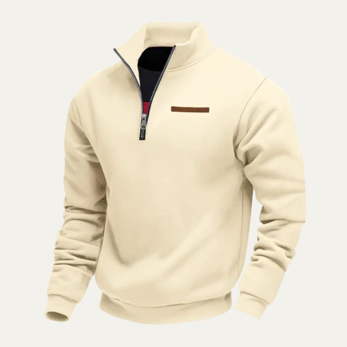 Cozy Mens Classic Crew Neck Casual Sweater