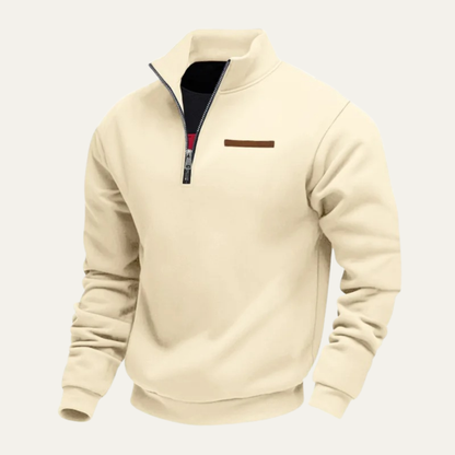 Cozy Mens Classic Crew Neck Casual Sweater