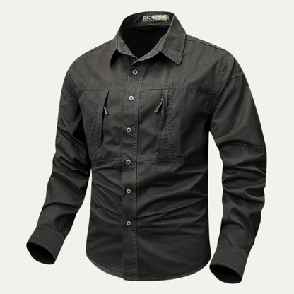 Practical Men's Outdoor Pocket Sweater