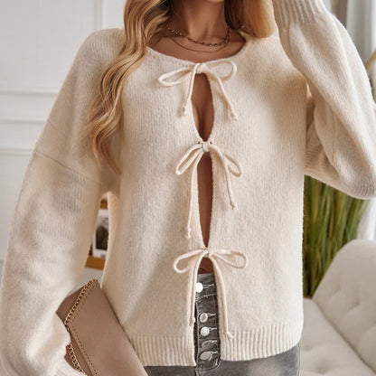 Chic Cable Knit Pullover Sweater