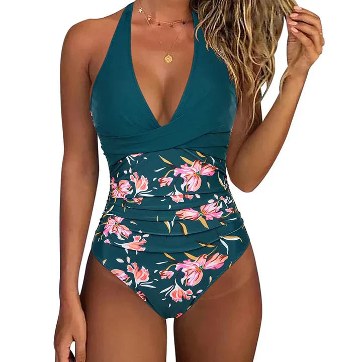 Women's Halter Neck Swimwear - Classic and Comfortable - Olytrend