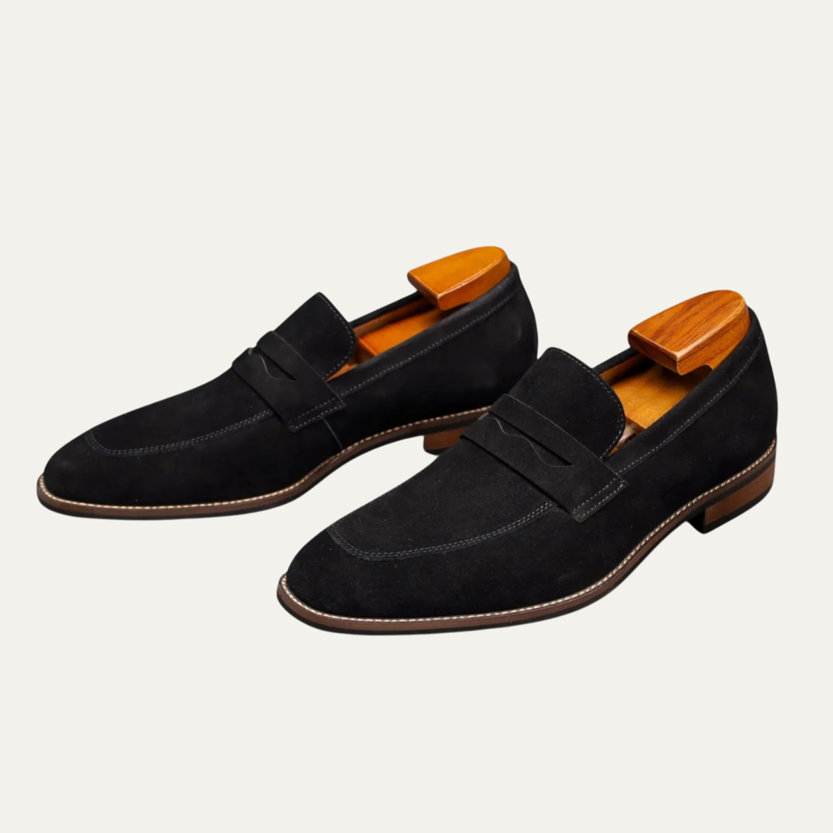 Luxury Men's Suede Slip On Loafers Shoes
